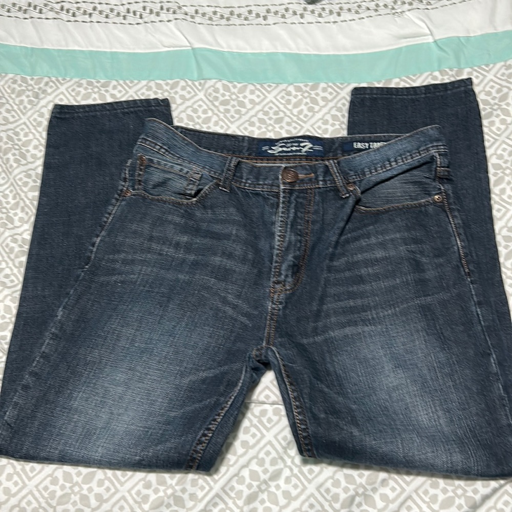 Seven7 easy taper jeans 30x32